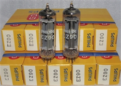 Rare Philips EZ90 6X4 MINT NOS NIB Mid-1960s Eindhoven Production - Made in Holland.