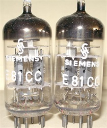 Siemens & Halske - 1966 3-MICA E81CC Munich W. German - Premium ECC81/12AT7