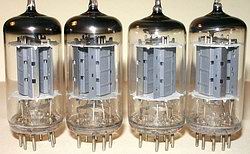 Telefunken 6211- M. Pairs MINT NOS Diamond Bottom tubes - Germany - Close  to 12AU7.