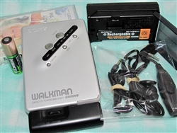 Like New 1998 Model Sony Walkman Cassette Player WM-EX677 - Silver